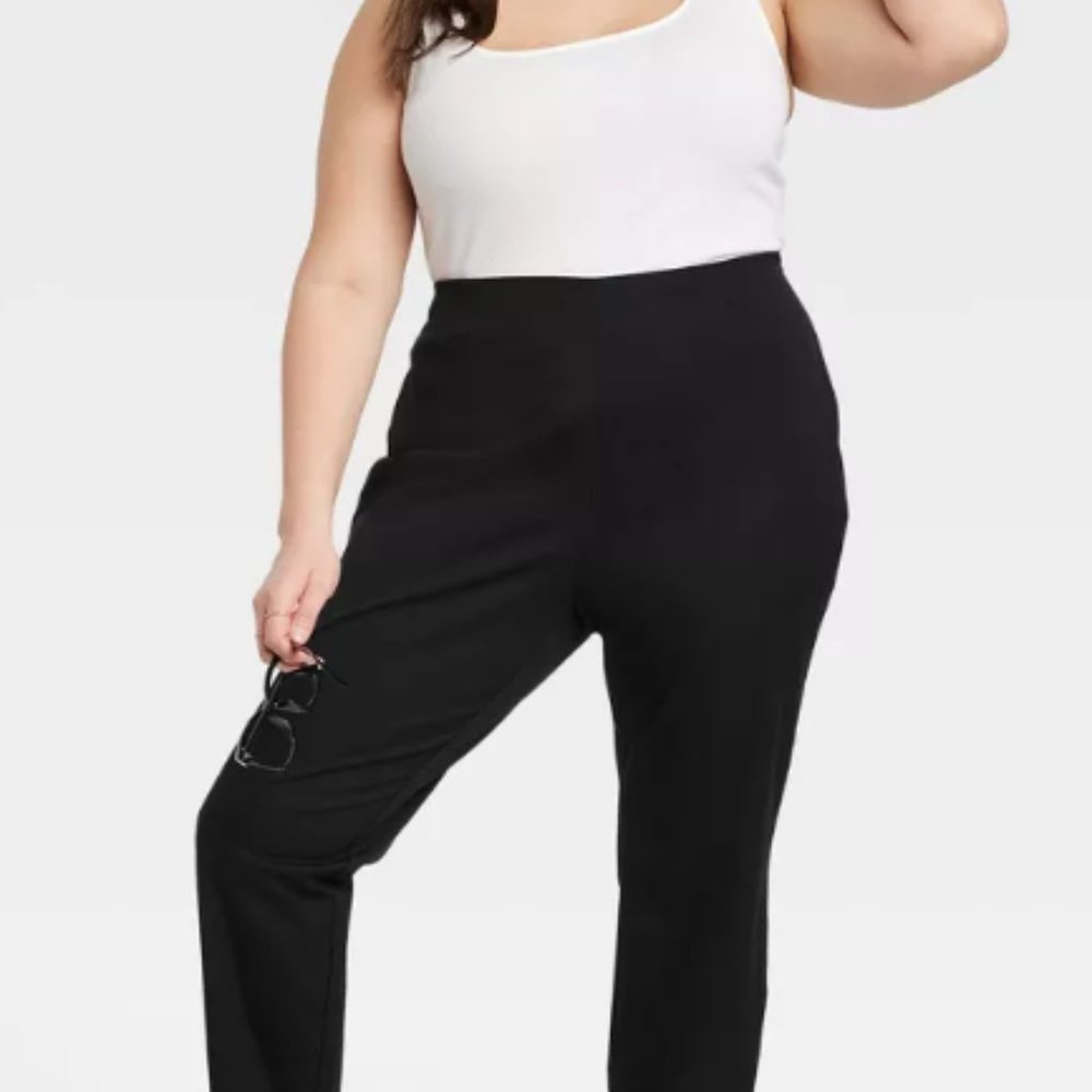 A New Day- Women's High-Rise Slim Fit Ankle Pants - Picture 2 of 14